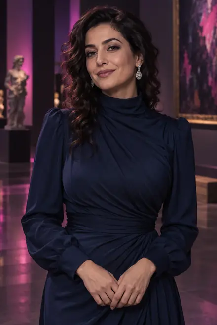 Fictief AI-personage Layla, 40 jaar