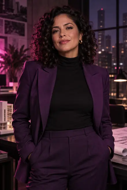 Fictief AI-personage Valentina, 41 jaar